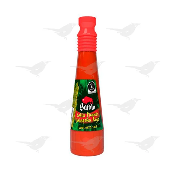 Salsa picante Bufalo jalapeño rojo 146 g 1 Pieza
