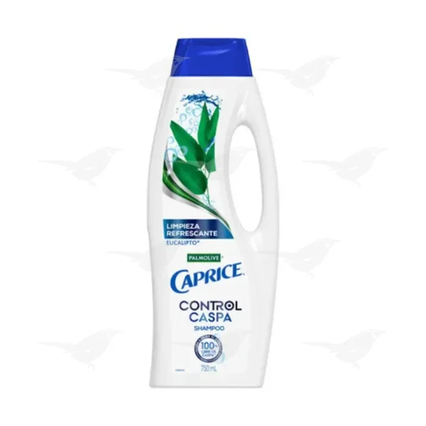 Shampoo Caprice Control Caspa Limpieza Refrescante Eucalipto 750ml