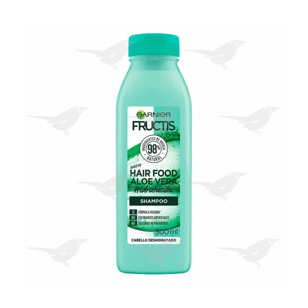 Shampoo Garnier Fructis Hair Food Aloe Vera Hidratación 300ml