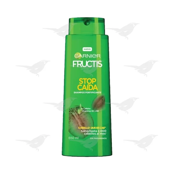 Shampoo Garnier Fructis Stop Caída Cafeina 650ml