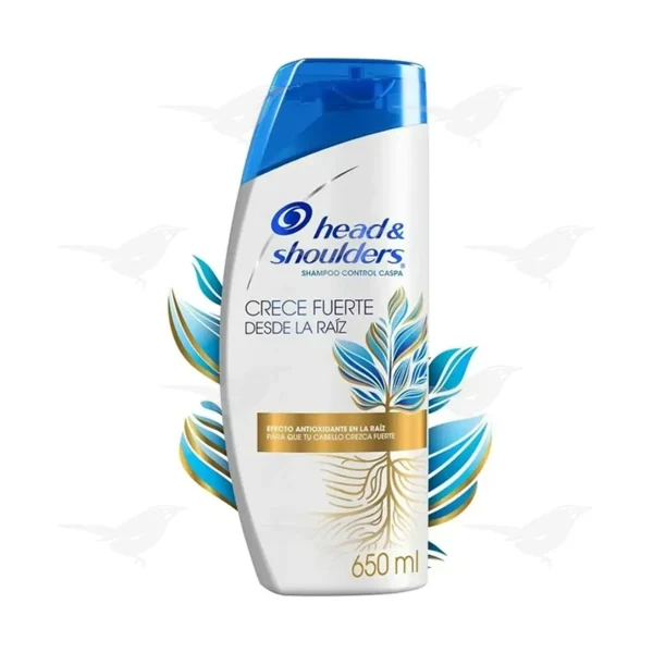 Shampoo Head & Shoulders Crece Fuerte Desde la Raíz 650ml