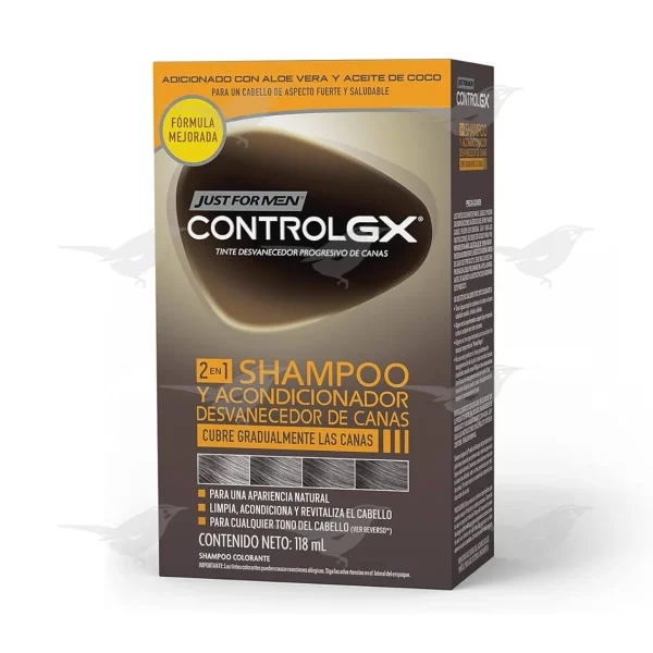 Shampoo Just For Men Control GX Desvanecedor de Canas 118ml