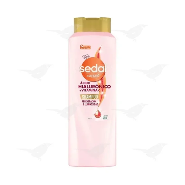 Shampoo Sedal Ácido Hialurónico y Vitamina C 620 ml