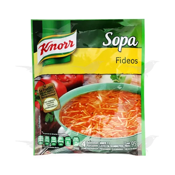 Sopa Instantánea Knorr Fideos 95 g 1 Pieza