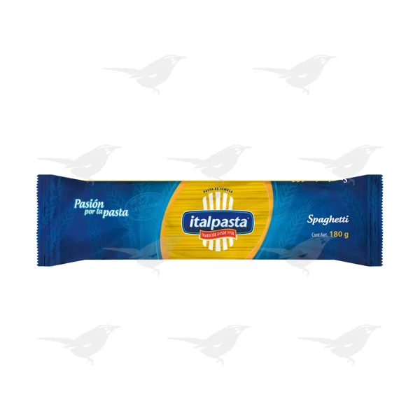 Sopa Italpasta Spaghetti 180 g 1 Pieza
