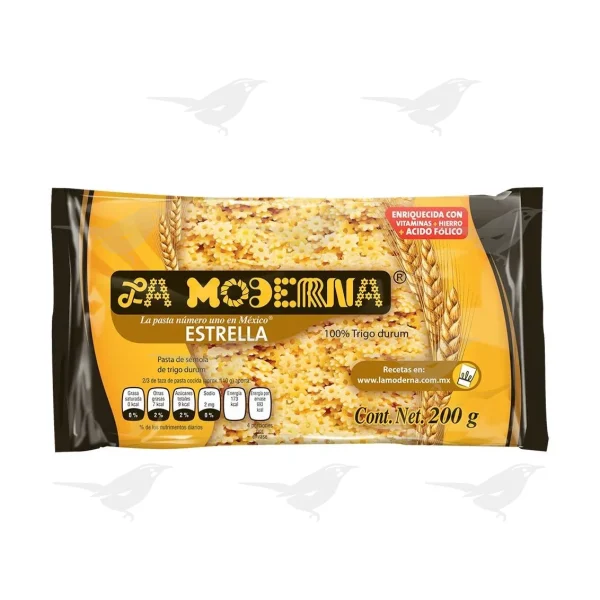 Sopa La Moderna Estrella 200 g 1 Pieza