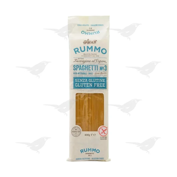 Sopa Rummo Spaghetti N°3 sin gluten 400 g 1 Pieza