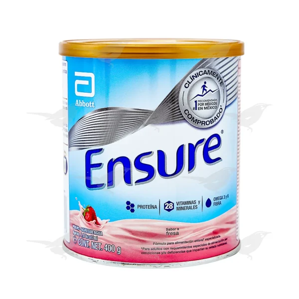 Suplemento en Polvo Ensure Fresa 400g