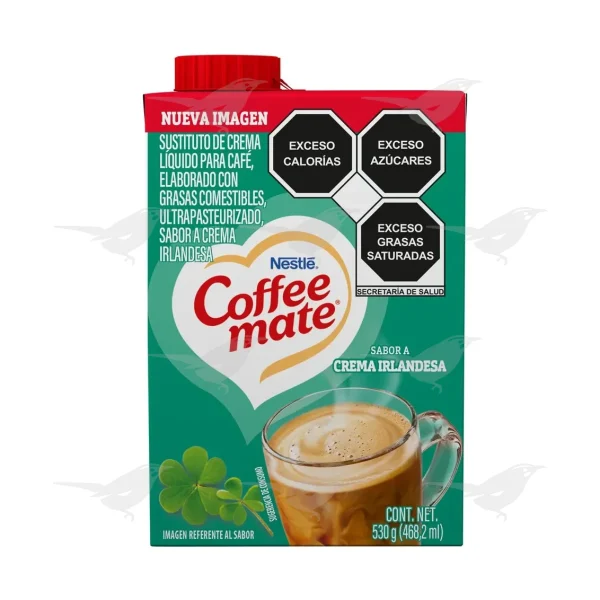 Sustituto de Crema Coffee Mate Líquido Crema Irlandesa 530g