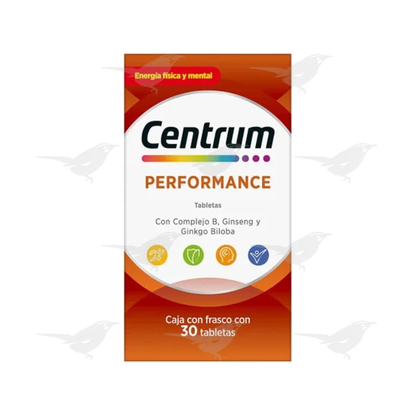 Tabletas Centrum Performance 30 Tabletas