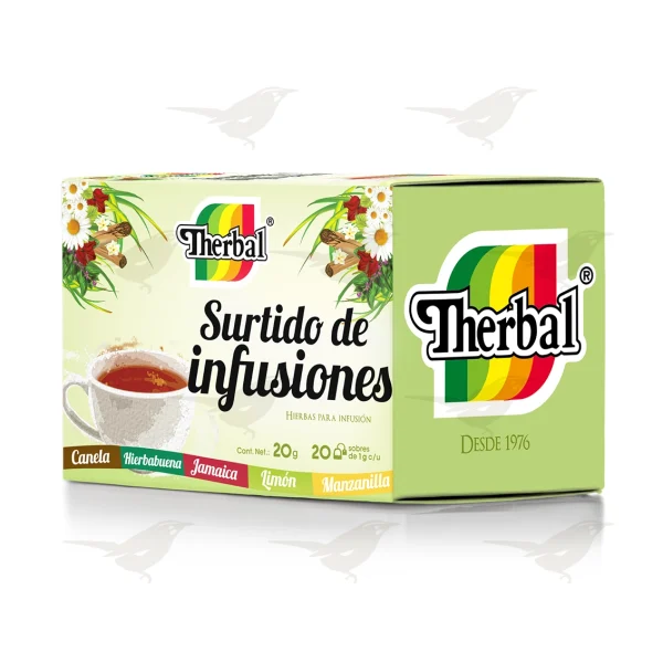Té Surtido de Infusiones Therbal  20 sobres