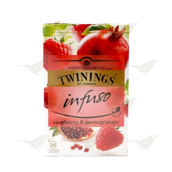 Té de Frambuesa y Granada Twinings 20 sobres