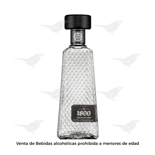 Tequila 1800 Añejo Cristalino 1.75 Litros