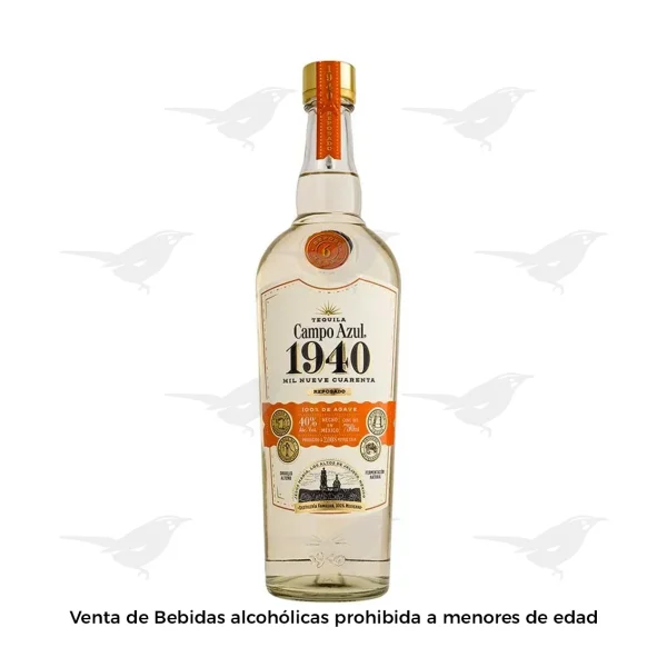 Tequila Campo Azul 1940 Reposado 750 ml