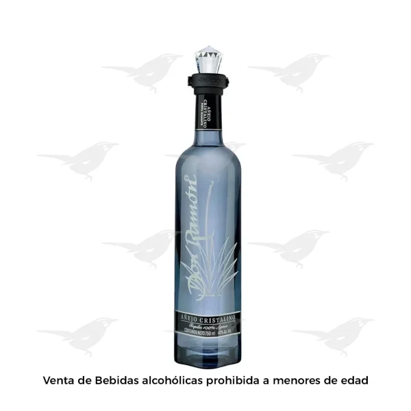 Tequila Don Ramón Añejo Cristalino Punta Diamante 750 ml