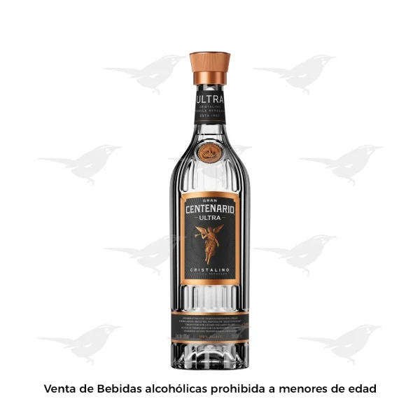 Tequila Gran Centenario Ultra Reposado Cristalino 695 ml