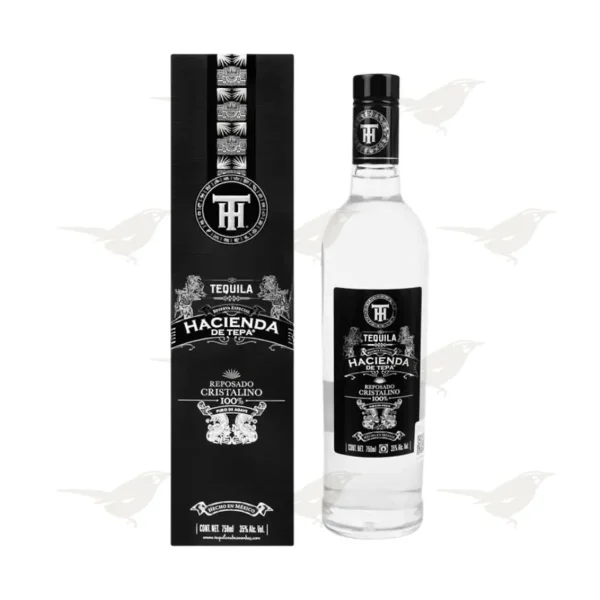 Tequila Hacienda de Tepa Reposado Cristalino 750ml