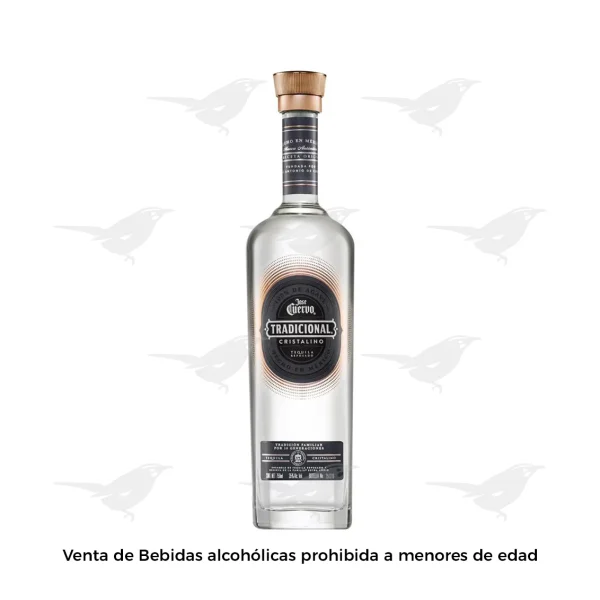 Tequila Jose Cuervo Tradicional Reposado Cristalino 750 ml