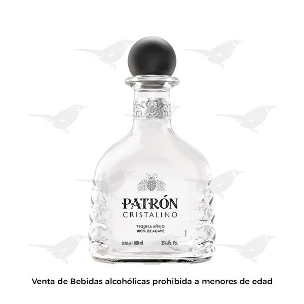 Tequila Patron Cristalino Añejo 700 ml