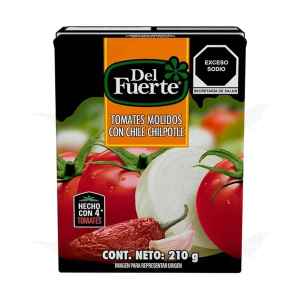 Tomates molidos Del Fuerte con chilpotle 210 g 1 Pieza
