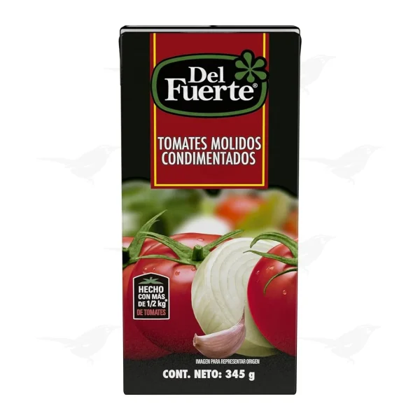 Tomates molidos Del Fuerte condimentado 345 g 1 Pieza