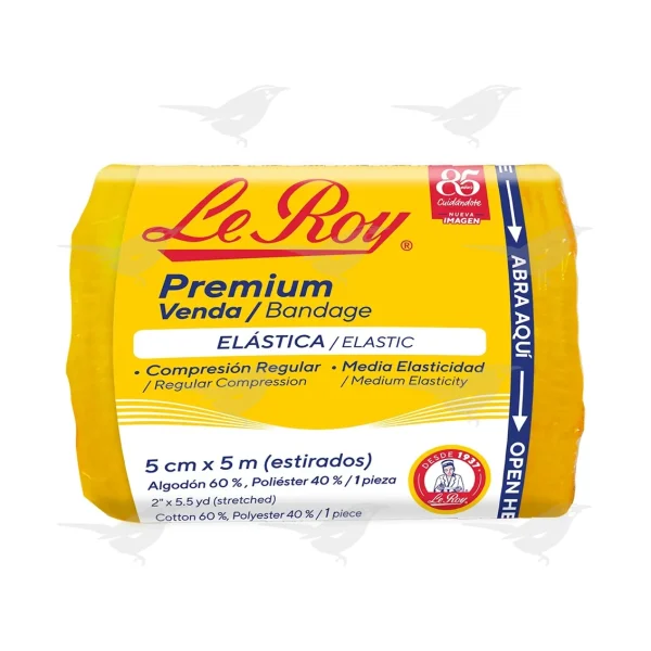 Venda Elástica Le Roy Premium 5cm x 5m 1 pieza