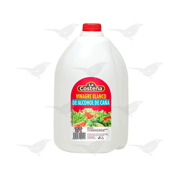 Vinagre La Costeña Blanco de Alcohol de Caña 3.7 Lt  1 Pieza