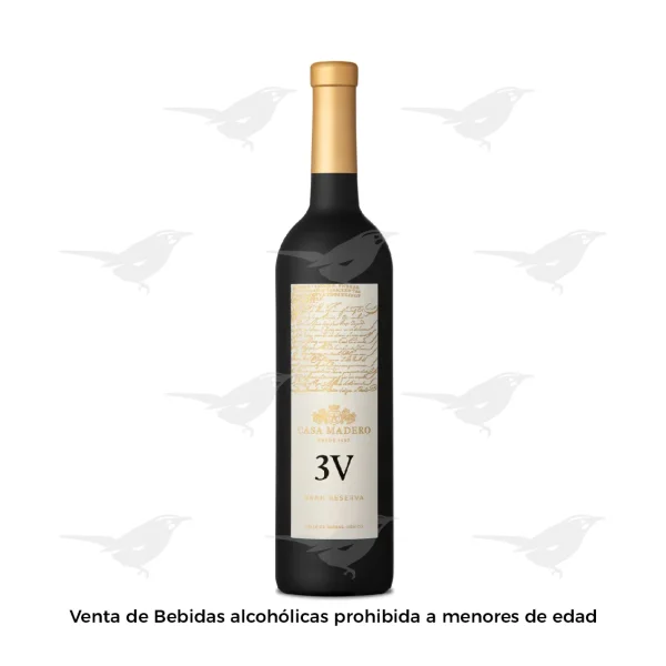 Vino Tinto 3V Gran Reserva Casa Madero 750 ml