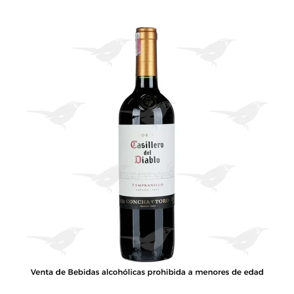 Vino Tinto Casillero Del Diablo Tempranillo 750 ml