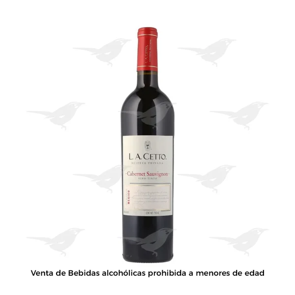 Vino Tinto La Cetto Cabernet Reserva Privada 750 ml