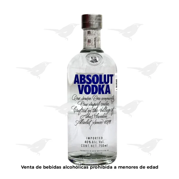 Vodka Absolut Azul 750ml