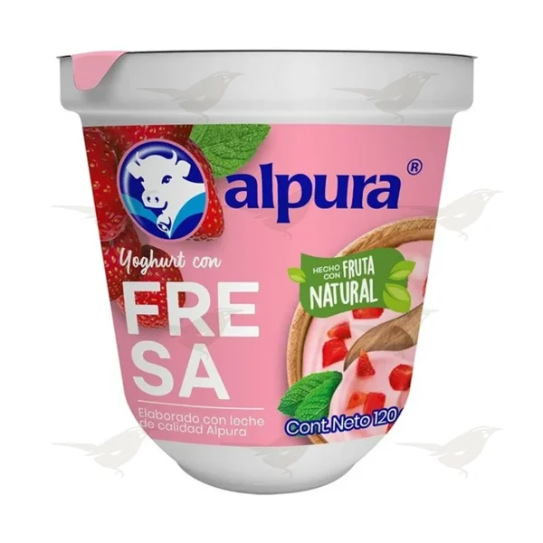 Yoghurt Alpura Fresa 120 g