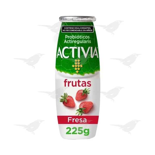 Yoghurt Activia Bebible Frutas Fresa 225g
