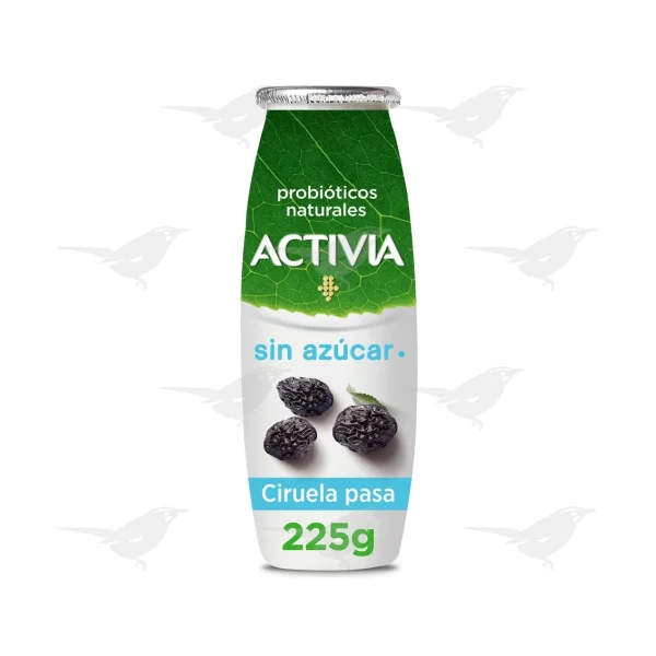 Yoghurt Activia Bebible Zero Ciruela Pasa 225g
