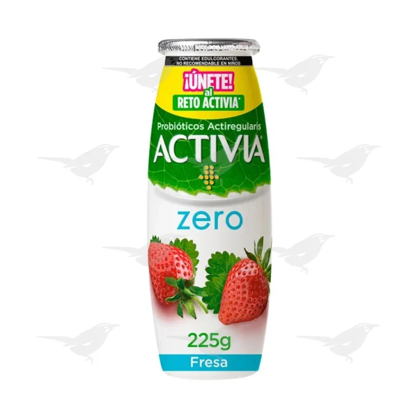 Yoghurt  Activia Bebible Zero Fresa 225g