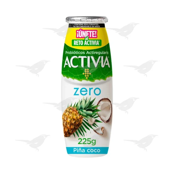 Yoghurt Activia Bebible Zero Piña Coco 225g
