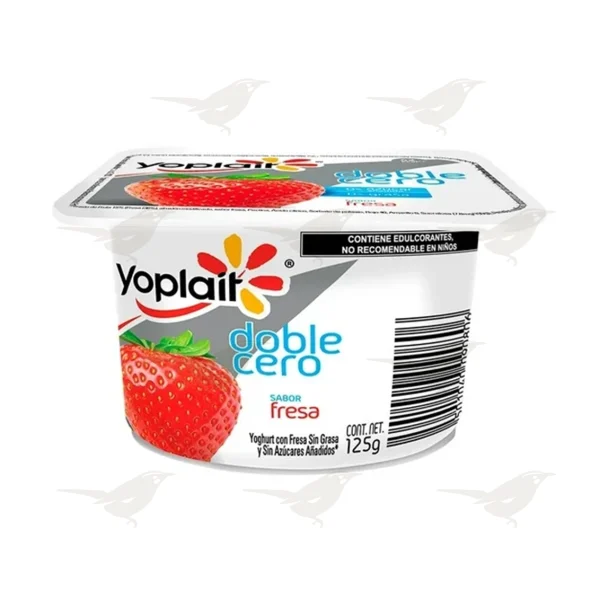 Yoghurt Yoplait Doble Cero Fresa 125 g