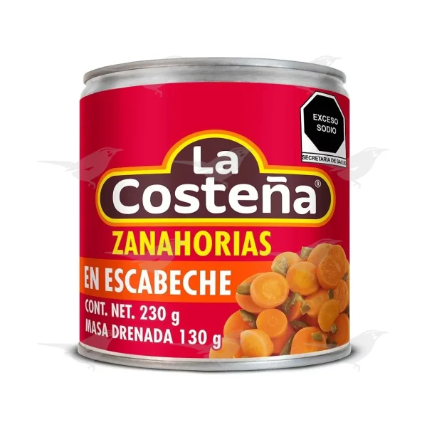 Zanahorias La Costeña en escabeche 230 g 1 Pieza